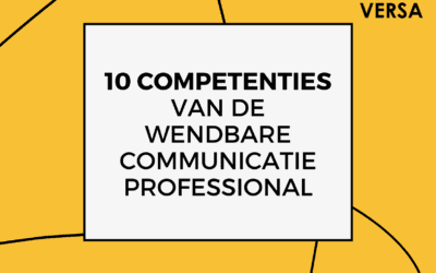 Wendbare communicatieadviseurs