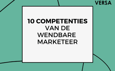 Wendbare marketeers