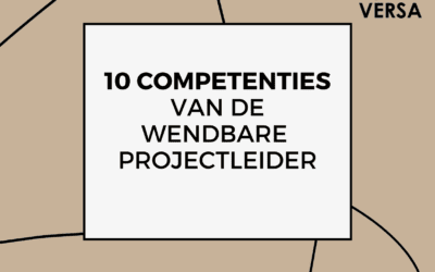 Wendbare projectleiders